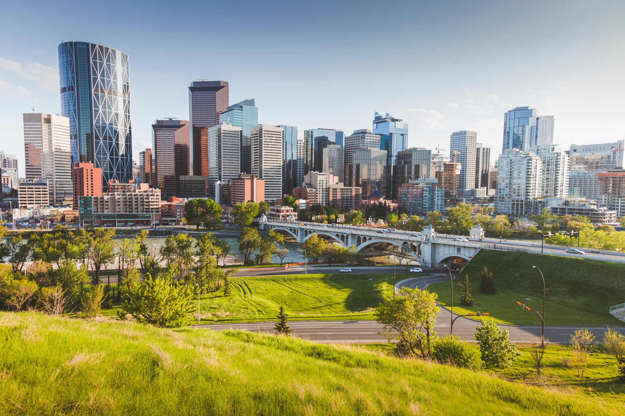 Downtown Skyline of Calgary Alberta