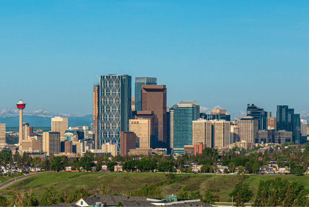 Downtown skyline of Calgary, Alberta 