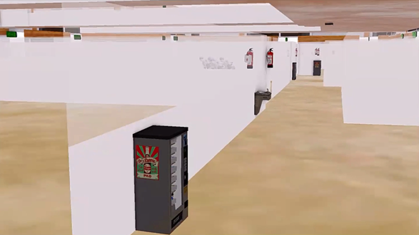 ArcGIS Indoors 3D Model of the Spray Lake Sawmills Family Sports Centre