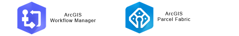 ArcGIS Workflow Manager and ArcGIS Parcel Fabric Logos