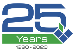 MNC 25 Anniversary as an Esri Cornerstone Partner Logo