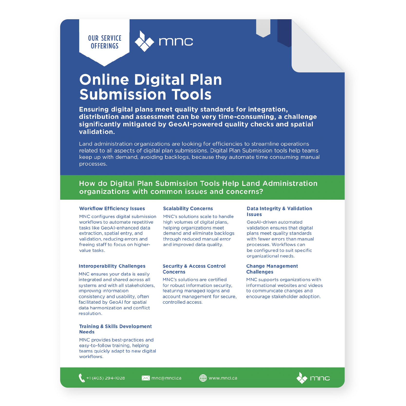 MNC Website Thumbnail Service - Online Digital Plan Submissions