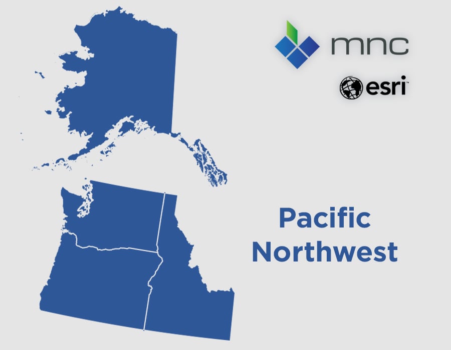MNC webinar graphic map of Pacific Northwest