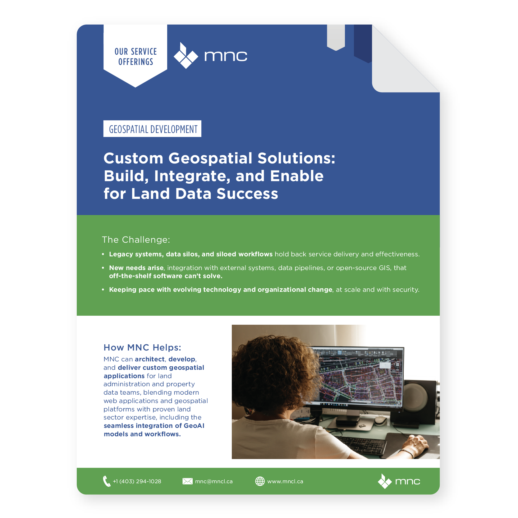 MNC Geospatial Development Service Brochure Thumbnail
