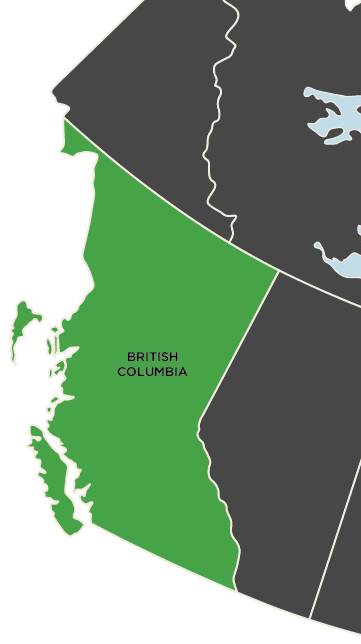 British Columbia Map