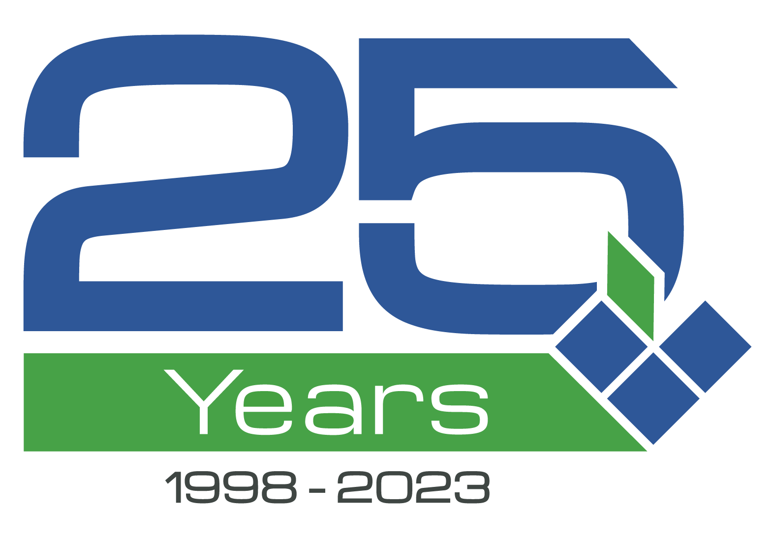 MNC 25 Year Anniversary Logo